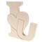 Good Wood By Leisure Arts Shape I Heart U 6"X 5.25"X .5", Wooden Shapes, Wood Shapes, Wooden Shapes Wall Decor, Large Small Shapes For Crafts